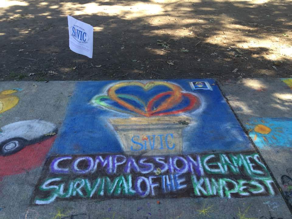 Compassion Games at Luna Park Chalk Festival